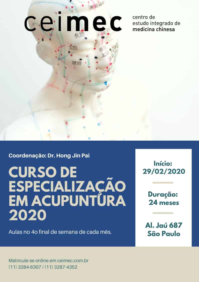 CEIMEC ACUPUNTURA 2020 CURSO